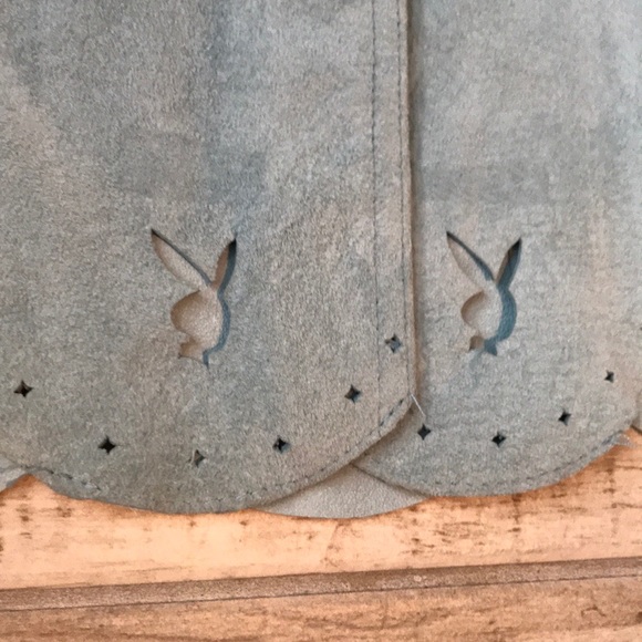 PLAYBOY LEATHER SKIRT - Picture 2 of 6